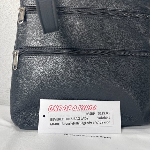 BEVERLY HILLS BAG LADY INDIA -pristine nwt $117.00 - ONLY ONE IN THE WORLD